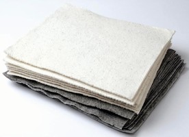 Absorbent Pads are made of natural plant by-products.