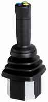 Joysticks suit heavy duty industrial applications.