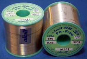 Cored Solder Wire is designed for Pb-free processes.