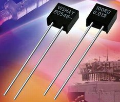 Miniature Z-Foil Resistors suit fixed-resistor applications.