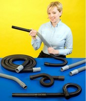 Stretchable Vacuum Cleaner Hose features seamless design.