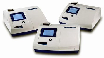 Spectrophotometers feature touchscreen interface.