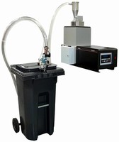 Adhesive Delivery System features automatic operation.