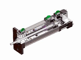 linear actuator with load cell