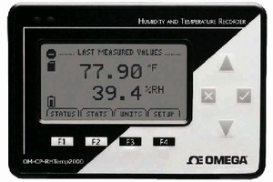 Data Logger records temperature and humidity.