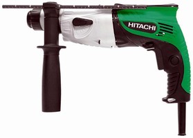 Compact Rotary Hammer allows access to tight areas.