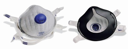 Disposable Respirator features built-in odor relief.