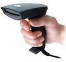 Handheld Scanner reads GS1 DataBar and PDF417 barcodes.