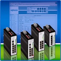Ethernet Switches withstand industrial environments.