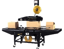 Case Sealer can convert to 2 in. or 3 in. tape requirements.