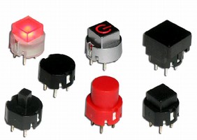 Key Switches offer variety of cap and actuator options.