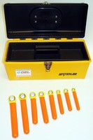 Insulated Tools work with metric and standard applications.