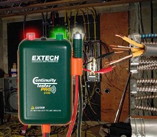 Continuity Tester enables single person operation.