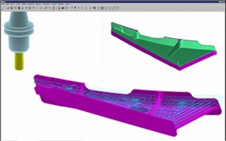 Multi-Axis Machining Software offers geometry manipulation.