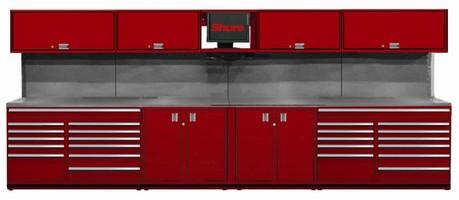 Modular Workbenches meet any tool storage requirements.