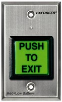 Request-to-Exit Plates are completely wireless.