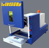 Fiber Laser Marking System offers joystick control.