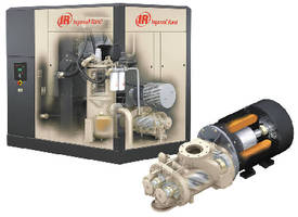 Air Compressors feature contact-cooled design.
