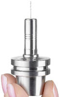 Toolholders feature small clamping diameters.