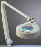 Enlargement Lamp uses 60 LEDs to illuminate inspection area.
