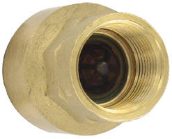 Brass Inline Check Valves feature guided-disc technology.