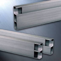 Aluminum Raceways come in 2- and 3-channel versions.