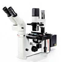 Inverted Routine Microscope features LED light source.
