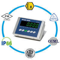 Weighing Terminal suits hazardous area applications.