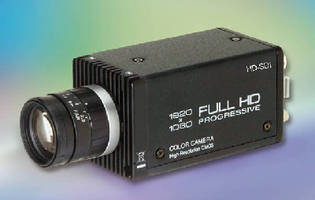 HD Camera offers switchable 720p/1080i scanning operation.