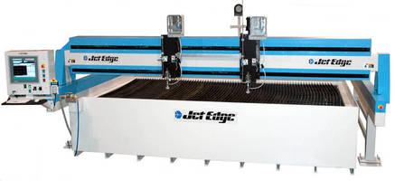 Waterjet Cutting Machine offers simplified overhead loading.