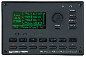 Lighting Automation System uses timer-/sensor-based control.