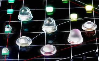 Custom Silicone Lenses target LED applications.