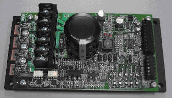 Amplifier/Controller features 4-quadrant design.