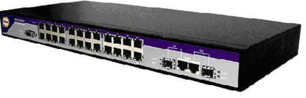 Managed Ethernet Switch provides 26 ports.
