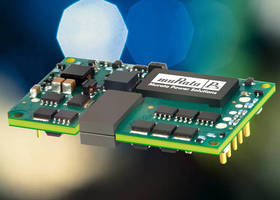 Quarter Brick DC/DC Converters offer output of up to 165 W.