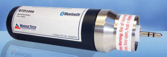 Data Logger is available with Bluetooth wireless interface.