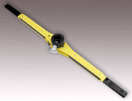 Hydrant Wrench features double handle, ratcheting design.