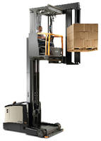 Turret Truck offers triple-stage mast option.
