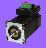 Integrated Stepper Motor/Drive operates at up to 1,500 rpm.