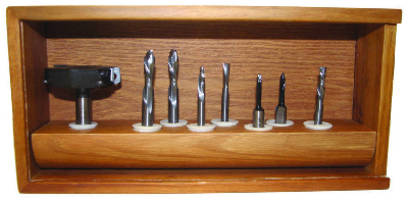 One Tooling Kit fulfills all cabinetry cutting needs.
