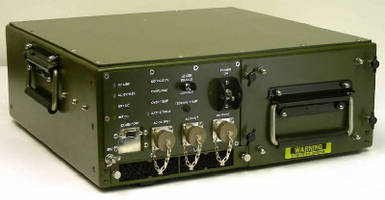 Lightweight UPS is ruggedized for military applications.
