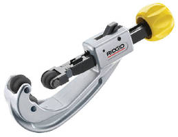 Handheld Tool makes clean, smooth cuts to CSST.