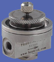 Diaphragm Pressure Regulators have single-stage design.