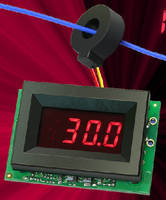 True-RMS AC Ammeters scale and display output of 5 A CTs.