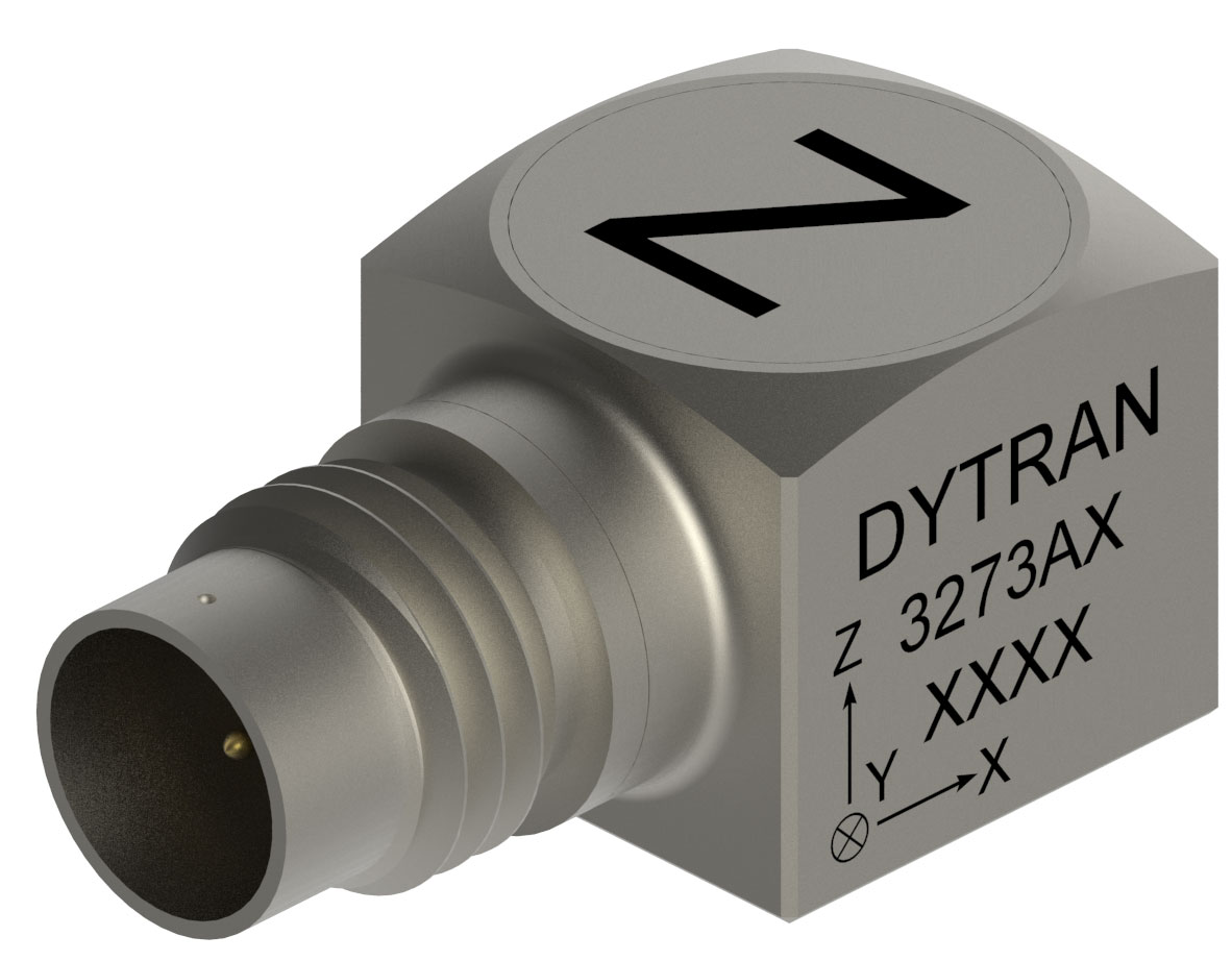 Triaxial Accelerometers have miniature, low-noise design.