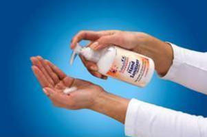 Hand Sanitizer Lotion kills 99.99% of germs on contact.