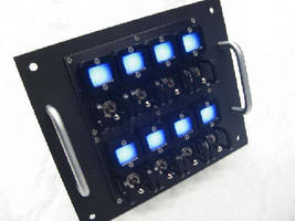 Electric Switch Panel features water-resistant construction.
