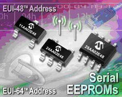 Serial EEPROMs feature built-in MAC addresses.