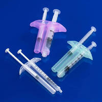 Alternating Syringes feature ergnomic design.