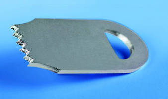 Sheet Metal Profiler produces medical device components.